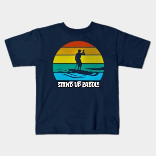 Stand up paddle Kids T-Shirt